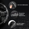 BWBWND 2 PCS Steering Wheel Cover, Segmented Car Wheel Covers
