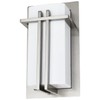 Sunlite 46091 Decorative Square Wall Sconce Light Fixture, A19 Bulb,