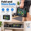 Foldable Push-Up Board Set for Strength Training – Handle System