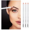 Kit 3 Pzas Lapiz Delineador Tono Blanco Mate Maquillaje Blanco