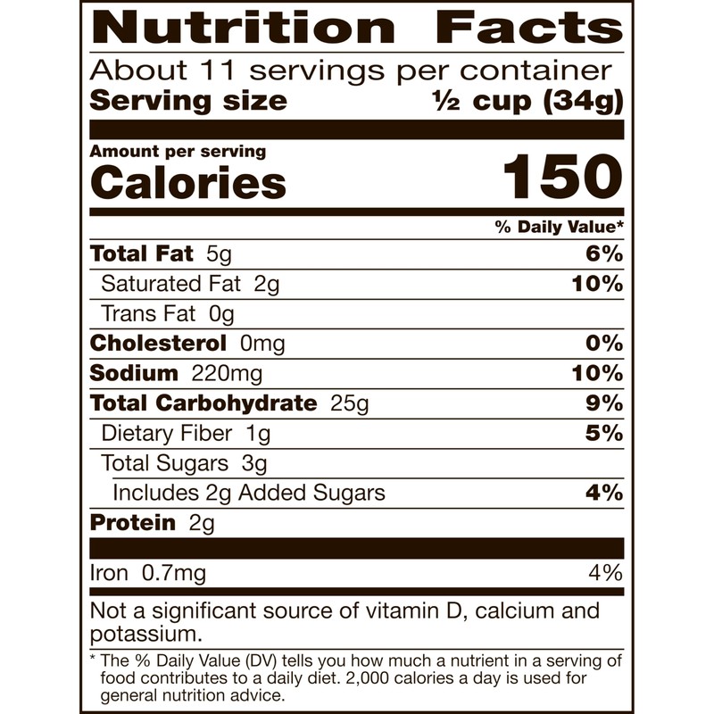 Chex Mix Hot and Spicy Savory Snack Mix, Family Size,