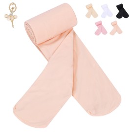 Aigoda Ballet Tights, Children, 90D, 4 Colors, 5 Sizes, Girls Tights, Kids, Juniors, Adults, Women's, Spring, Autumn, Winter, Stretchable, light pink