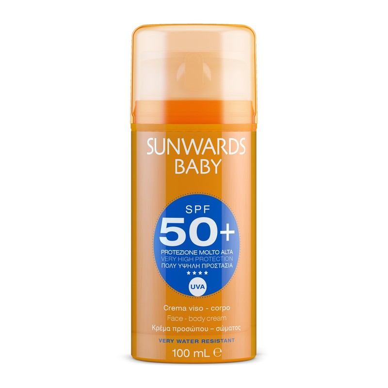 Synchroline Sunwards Baby SPF50+ Face and Body Cream 100ml
