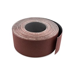 Red Label Abrasives 3 Inch X 70 FT 100 Grit Woodworking Drum Sander Strip Roll, Cut to Length