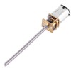 DC 6V Gear Motor with Long Screw Thread Output Shaft
