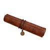 Multi-Purpose Retro Pencil Roll Pencil Case Faux Leather Vintage Artist