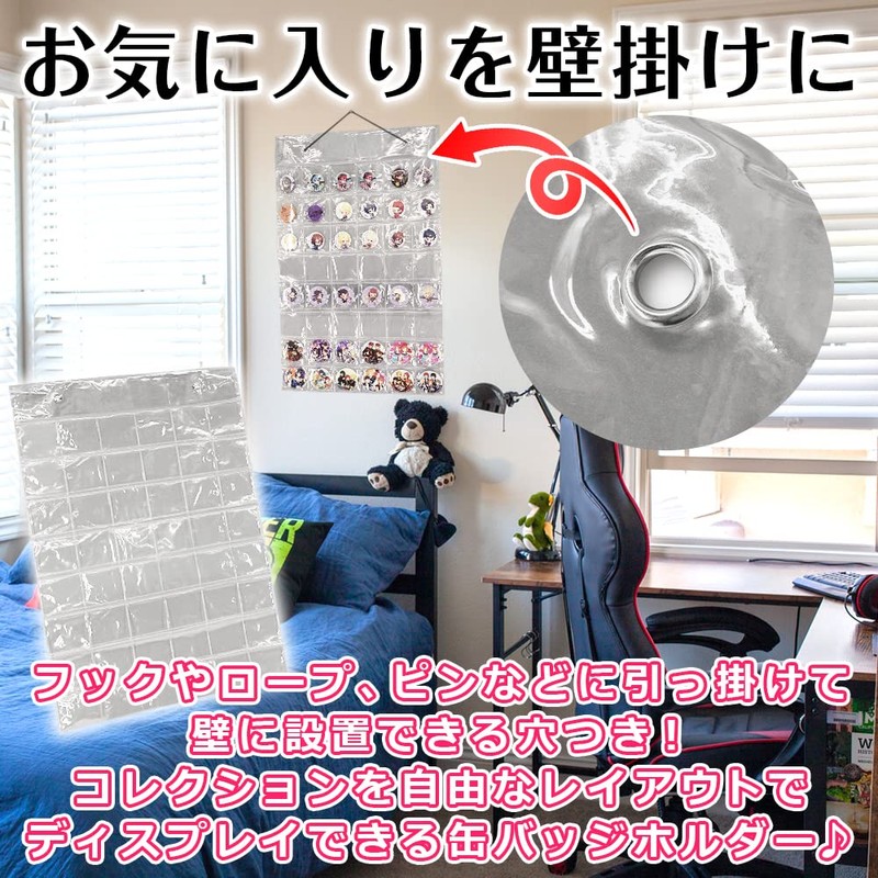 Presentative Storage File for Can Badges, A4 Size (Wall-mounted Version)