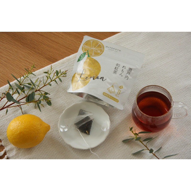 Kanei Hitotoki Seicha Setouchi Remon Japanese Black Tea 0.08 oz