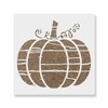 Distressed Pumpkin Stencil - Harvest-Themed Decor and Crafts, Fall Stencils