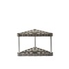 Rubbermaid Plastic Garage Corner Tool Tower Rack, Easy to Assemble,