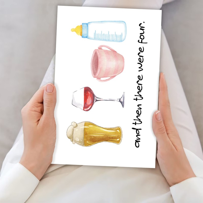 VvOoOvV Funny Baby Shower Cards Gifts for Boys Girls, Cute