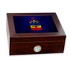 ExpressItBest Premium Desktop Humidor - Glass Top -US Army 73rd