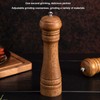2PCS Wood Pepper Grinder Adjustable Coarseness Efficient Grinding Pepper Mills