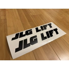 Aftermarket JLG LIFT Decal Kit Boom Sky Power Sticker (Set Of - 2)  60” DECALS STICKERS