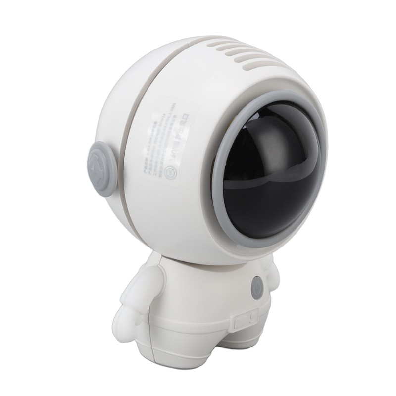 Mini Fan USB Astronaut Appearance Rechargeable Low Noise Portable Hanging