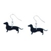 Miniblings Dachshund Dog Earrings Pendant Saussage Dog Acrylic Glass Dachshund