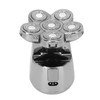 6 in 1 IPX6 Waterproof Electric Head Hair Shaver Automatic