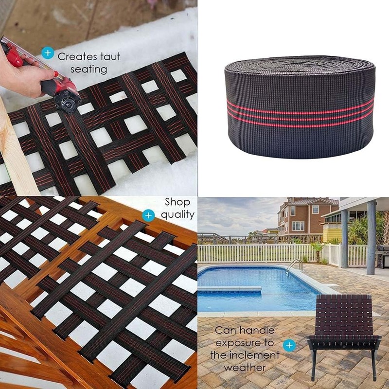 AngYang23 40ft Sofa Elastic Webbing Elasbelt Stretch Latex Band Furniture