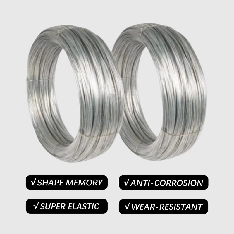 Surprecision Nitinol Shape Memory Wire Silver Super Elastic Nitinol Wire