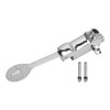 Faucet Foot Pedal Valve Silver Stainless Steel Water Saving Floor