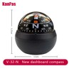 KanPas Dashboard Compass Ball with Double Dials for Cars Boats