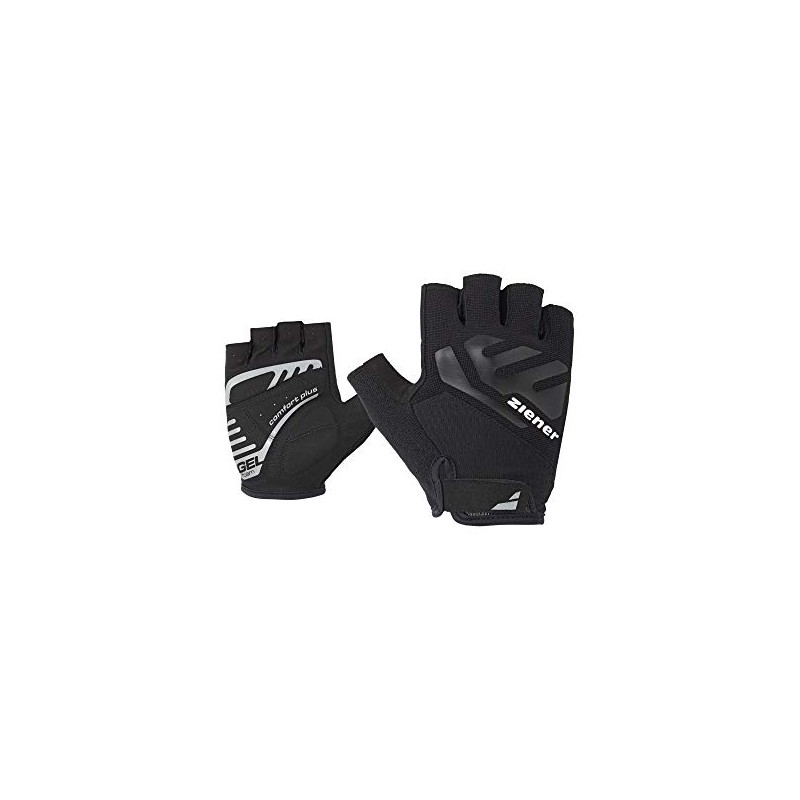 Ziener Men's CAECILIUS Cycling Gloves | Short Finger - Breathable/Cushioning/Non-Slip,