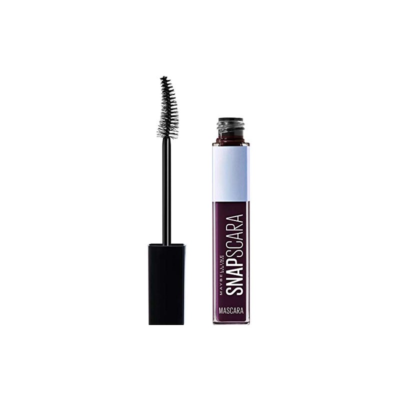 Maybelline Mascara para pestanas snapscara tono black cherry, maybelline