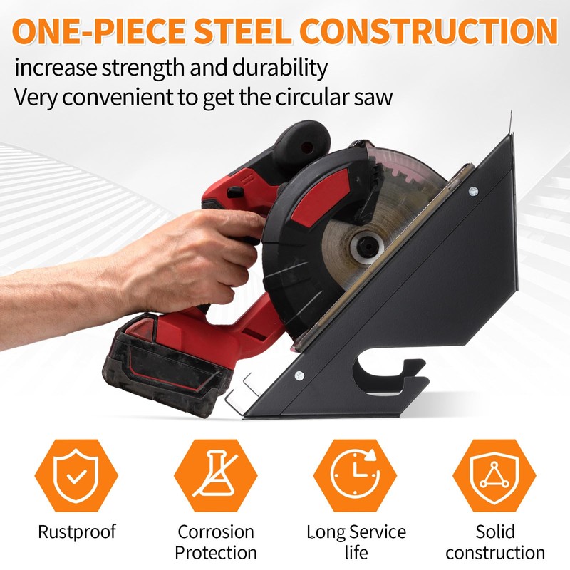 Shimeyao Circular Saw Holder Wall Mount Heavy Duty Metal Storage