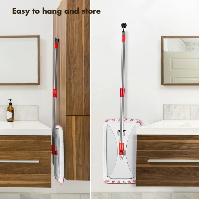 Masthome Extra Large Microfiber Mop for Floor Cleaning, 16“ Flat