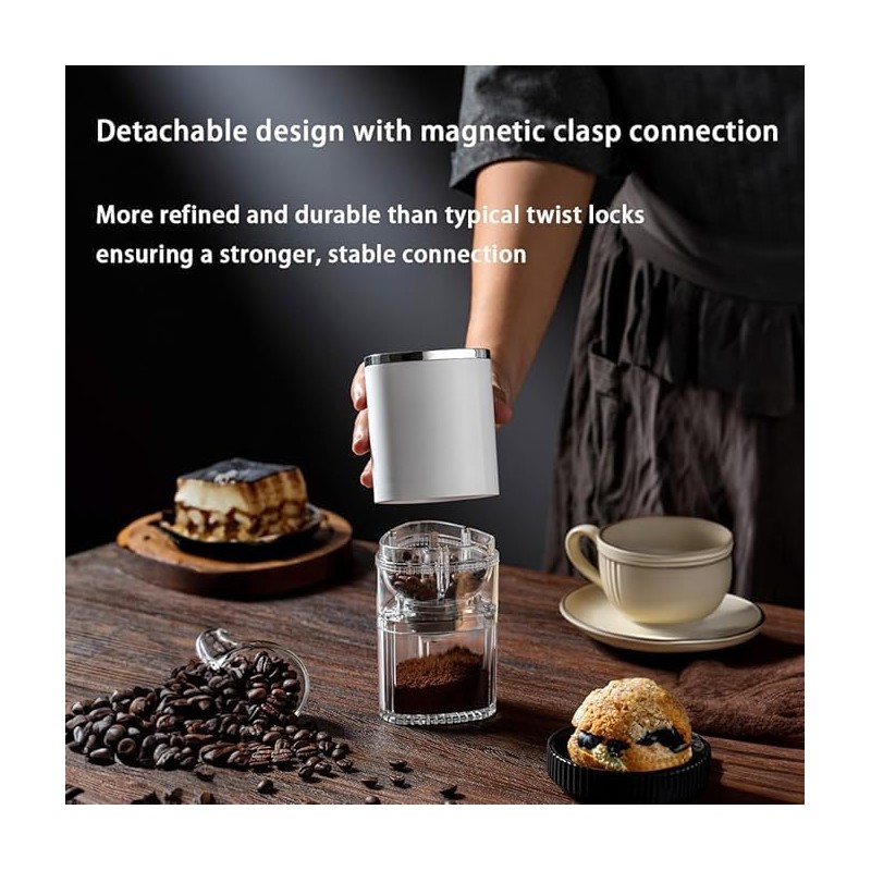 Basics Electric Coffee Grinder - Compact & Powerful Blade Grinder