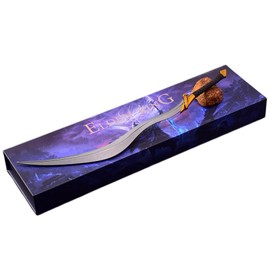 Superbuybox Game DLC Nightreign Bloodhound's Fang Curved Sword Martial Arts Sword Game Collection Gift Desk Decor w/Display Stand