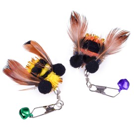 ORSDA Cat Toys, Cat Wand Toy for Indoor Cats, Replacement Teaser Toys