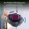 Light Pollution Reduction Filter for Osmo Pocket 3 Optical Glass