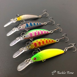 TackleTime Trout Lure Minnow Sinking Stream Lure 0.2 oz (5.5 g) B