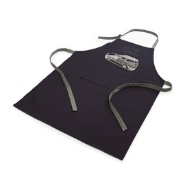 Volkswagen Original Accessories Unisex 1H2084600 BBQ Apron Cooking Apron VW T1 Bulli Motif Grey One Size, gray