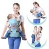 Unbranded Ergonomic Baby Carrier with Hip Seat Kangaroo Front and