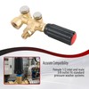findmall Pressure Washer Regulator 1/2 Female Inlet, 3/8 Male Outlet,