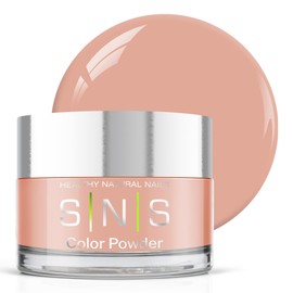SNS Nail Dip Powder Colors, Gelous Color Dipping Powder - Peanut Butter Jellyfish (Nude, Pink, Peach Cream) - Long-Lasting Dip Nail Colors - Low-Odor Nail Color for Professionals & At-Home - 0.5 oz