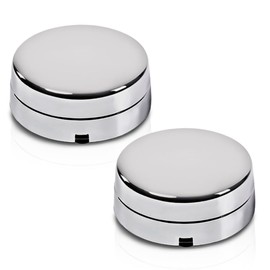 G-PLUS 17" Chrome Center Hub Caps - Compatible with 2006-2008 Dodge RAM 1500/2003-2012 Dodge RAM 3500