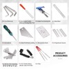 MIFOGE 25Pcs Guitar Repairing Tools Kit Setup Kit with Carry