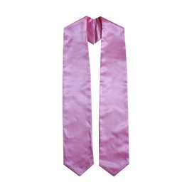 Grad Days Unisex Adult Plain Graduation Stole 60'' Long (Pink)