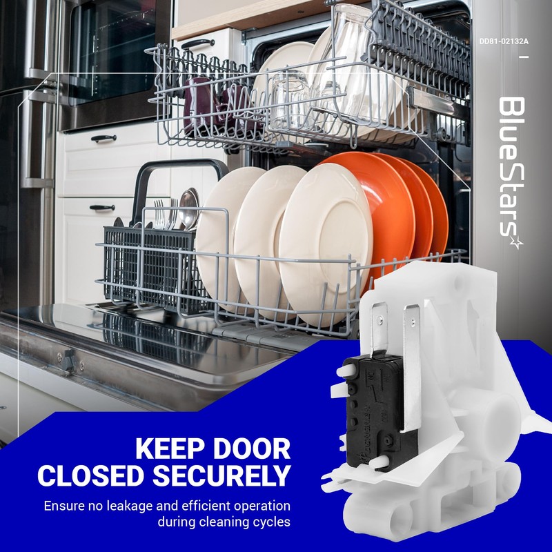 BlueStars DD81-02132A Dishwasher Door Latch Parts