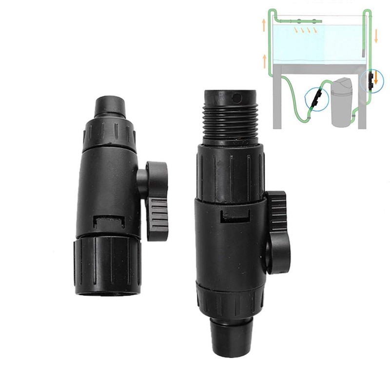 Pssopp Aquarium Hose Valve Pipe Valve Fish Tank Quick Release