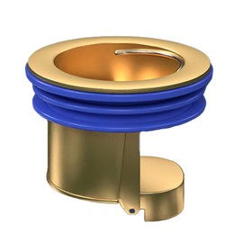 2 Pcs One Way Valve Drop-in Brass Drain Plug, Shower Floor Drain backflow Preventer, Anti-Odor Shower Drain Plug, Shower Stopper for Drain, Suit for 1.28-2.08 inch Caliber