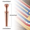 60 Pieces Metal Cribbage Pegs Cribbage Board Pegs Fit 1/
