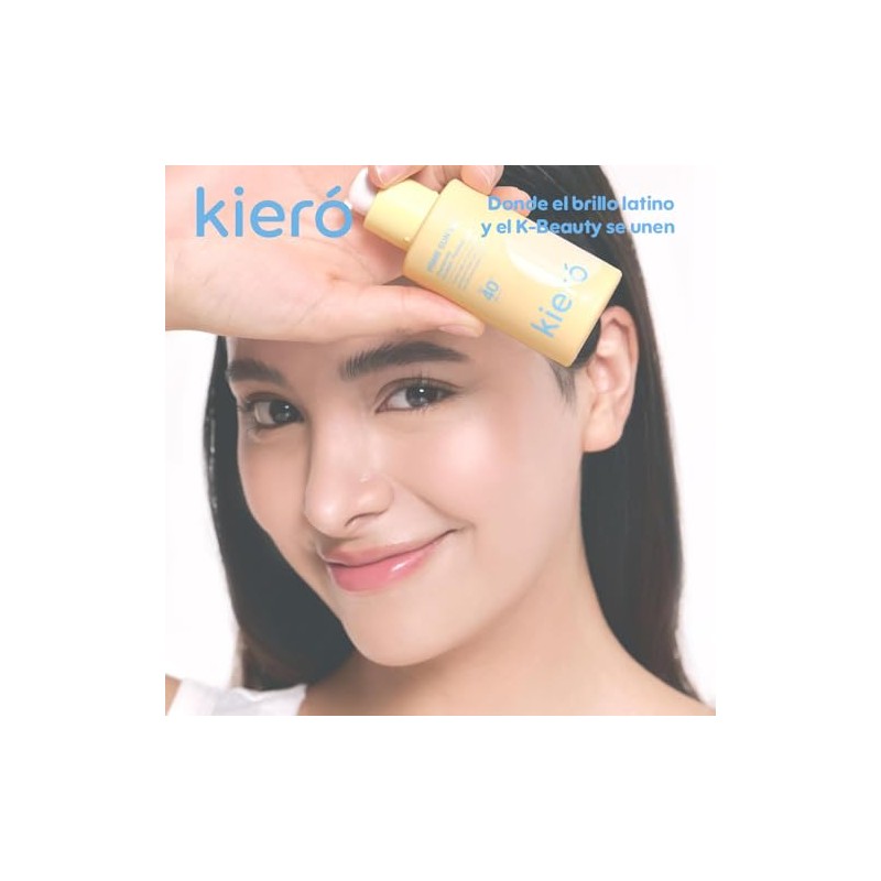 KIERO Protector Solar Facial en Gel SPF 40 Piel Grasa