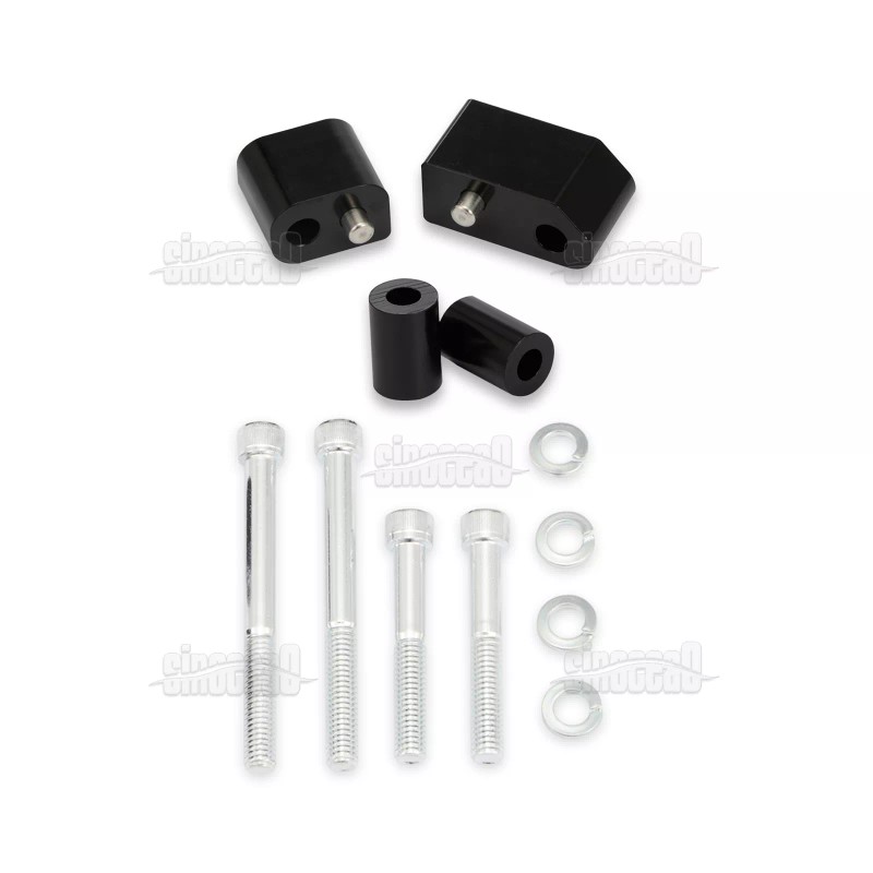 SI 1-1/4'' Driver Floorboard Spacer Extensions For Harley 09-24 Touring