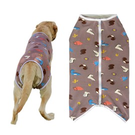KUVEELA PET Large Dogs, Medium Dog Clothes, Postoperative Clothes, Postoperative Wear, Postoperative Cover, Dog Supplies, Protective Clothes, For Both Men and Women, Contraception, Weaning, Wound
