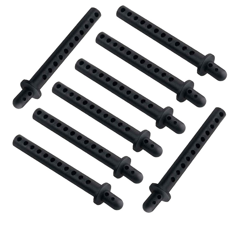 8-Pack 68mm RC Car Body Shell Post Plastic Holder Mounts