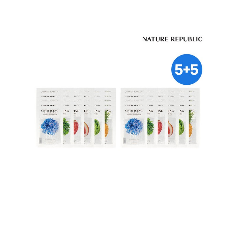 Nature Republic (현대Hmall)5+5 크라이오 아이싱 마스크팩 (Hyundai Hmall) 5+5 Cryo